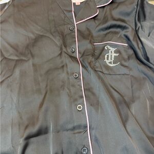 Juicy Couture Black and Pink Sleepwear